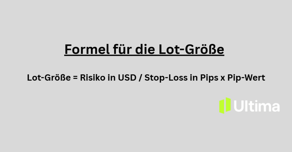 Formel für die Lot-Größe