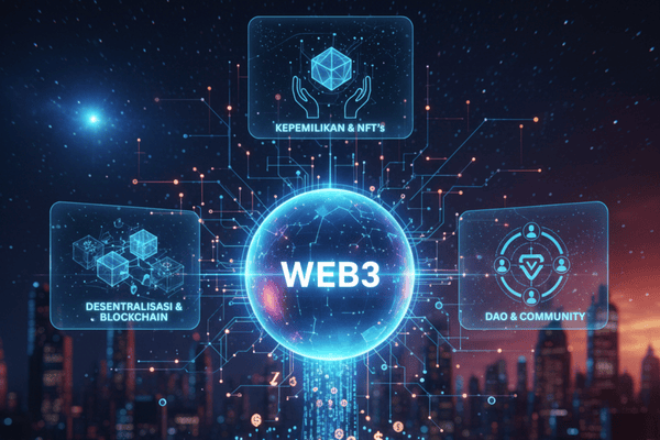 ilustrasi dari apa itu web 3 - ultima markets