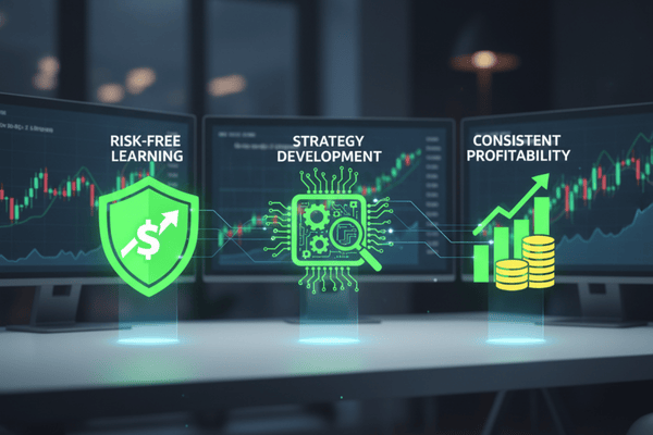 ilustrasi manfaat krusial dari demo trading - Ultima Markets