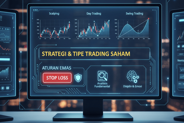 Cara trading saham dengan strategi dan tipe trading - Ultima Markets