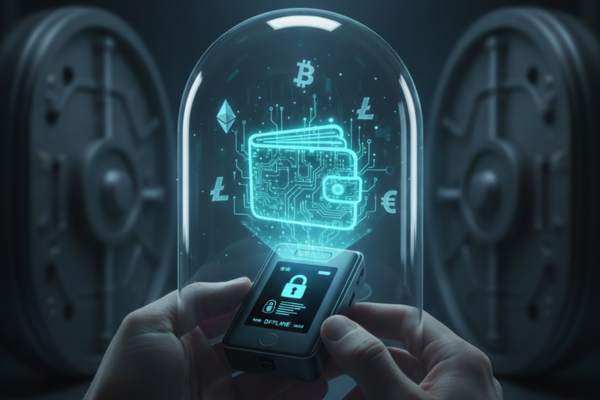 ilustrasi apa itu cold wallet- ultima markets