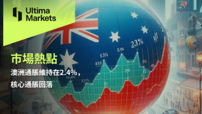 澳洲通脹維持在2.4%，核心通脹回落